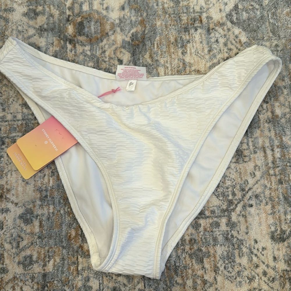 Stoney clover lane White swim Bottoms